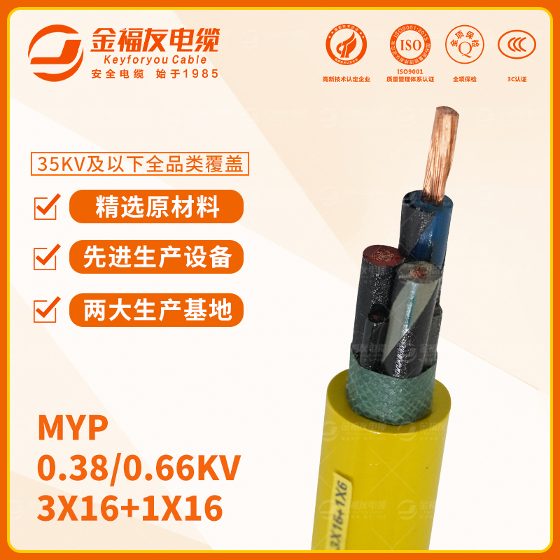 金福友产品-8.9-MYP-0.38-0.66KV-3X16+1X16