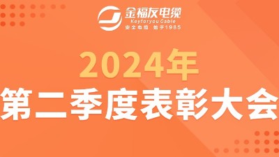 金福友电缆2024年第二季度表彰大会